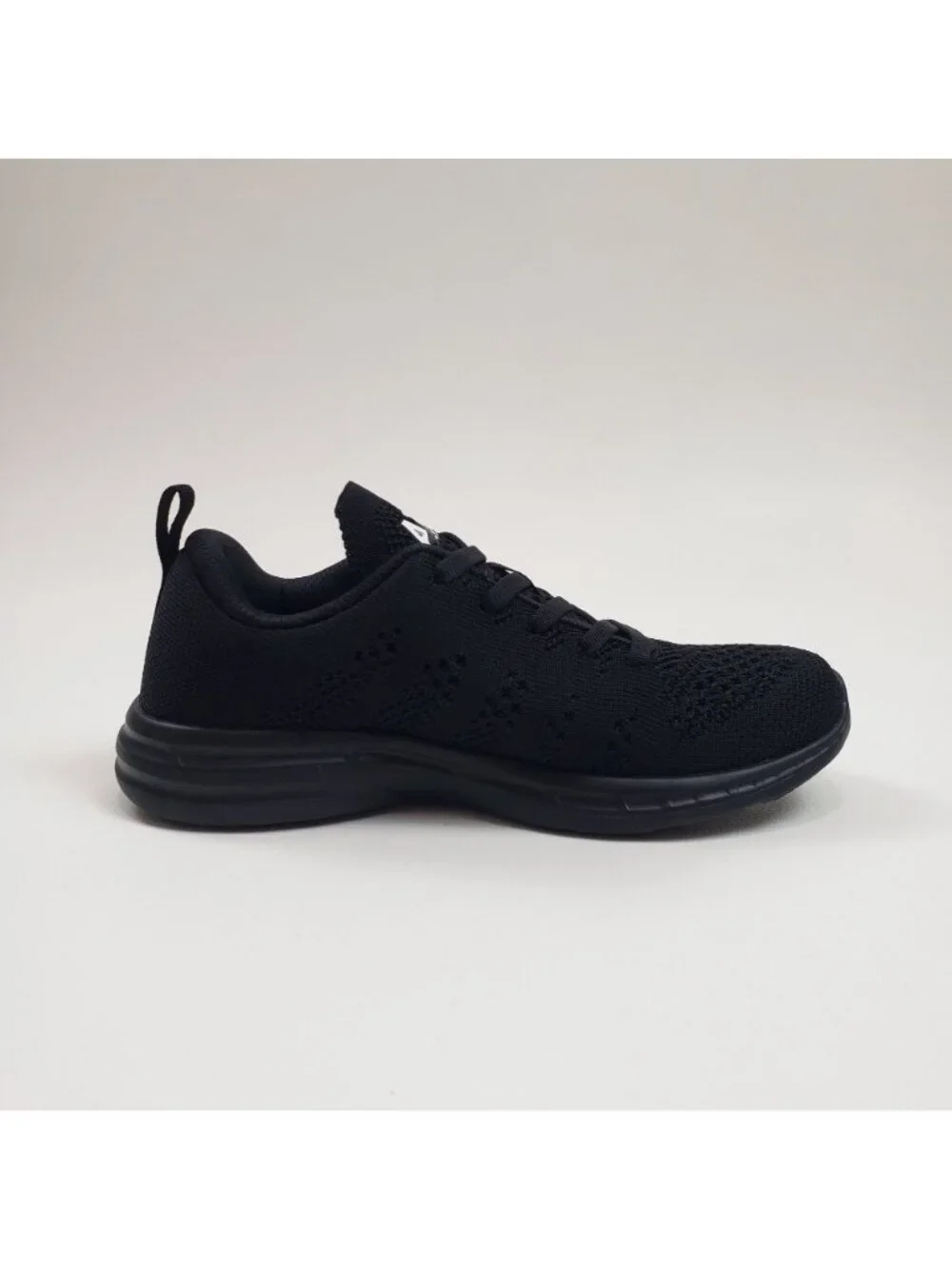 APL TechLoom Pro Black Black White Women’s Size 5 Athletic Knit Running Shoes - Picture 10 of 16